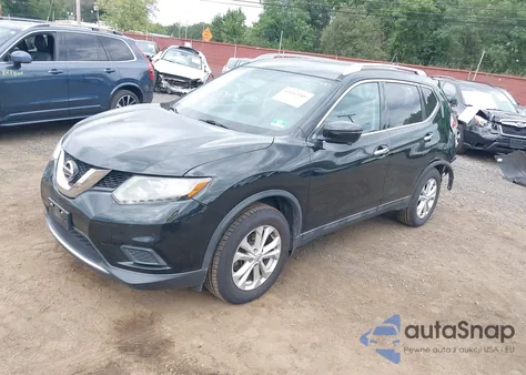 2016 Nissan Rogue Sv z USA, uszkodzony, nr VIN 5N1AT2MV2GC923694